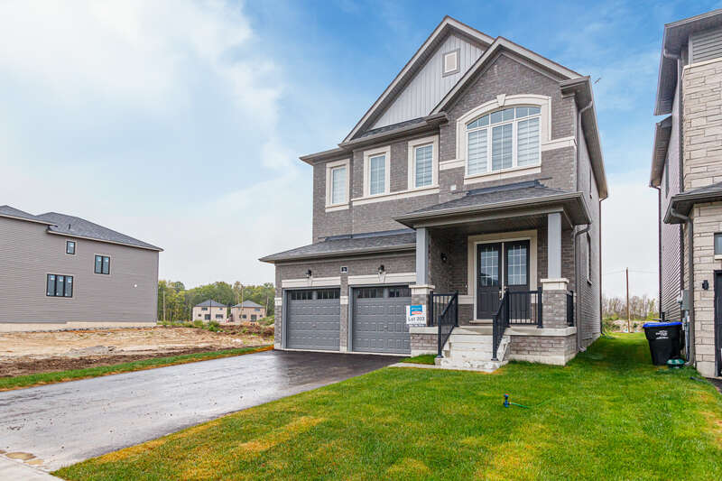 Blue Sky replaced for a new Collingwood Subdivision exterior