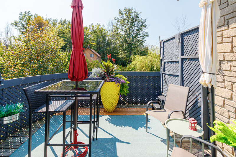 Sunny Patio Shot