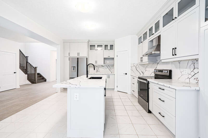 All White kitchen